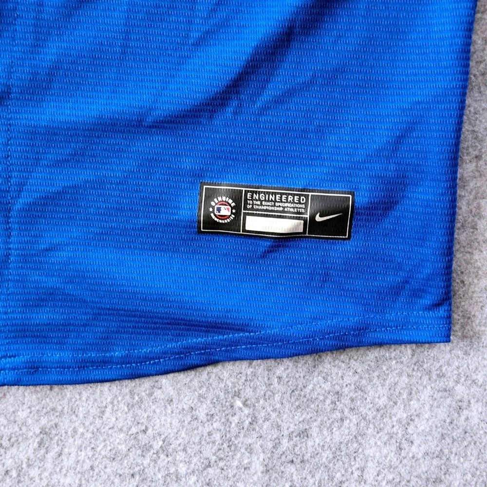 Nike Chicago Cubs MLB Kids Large Royal Alternate Limited Jersey SS Size 14/6 - Picture 5 of 7